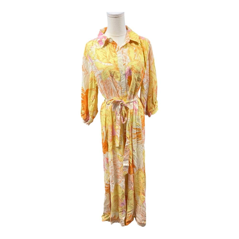 Anthropologie Maeve Mona Linen Shirt Dress - Picture 4 of 6